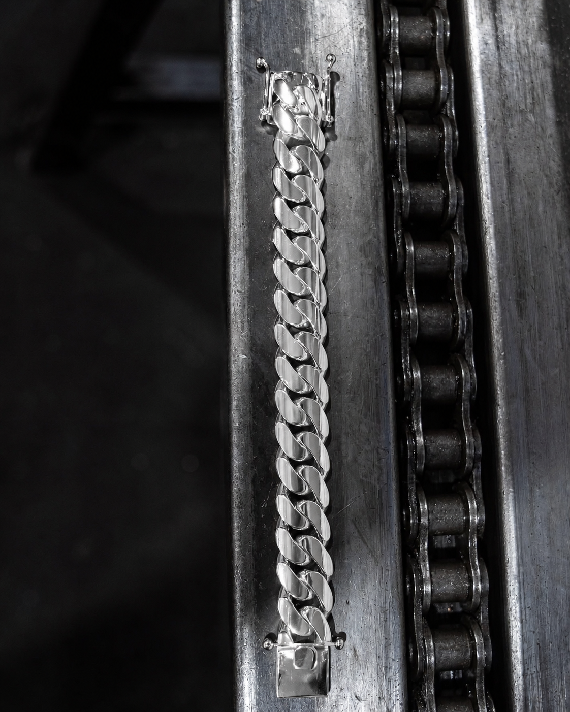 18mm Wide Solid Miami Cuban Link Bracelet | 925 Sterling Silver Chain | Men's Jewelry | With Certificate of Authenticity and 925 Hallmark - caratsutra