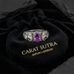 Antique Designed Elephant Band Ring studded with 6ct Natural Amethyst Stone | 925 Sterling Silver Oxidized Ring