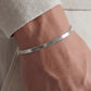 Minimalist 4mm Snake Bracelet | 925 Sterling Silver | With Certificate of Authenticity and 925 Hallmark