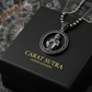 1 inch Unique Hanuman Ji Pendant Studded with Black Zircons | Unisex 925 Sterling Silver Oxidized Pendant | Men's Jewelry | With Certificate of Authenticity and 925 Hallmark - caratsutra
