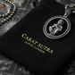 1 inch Unique Hanuman Ji Pendant Studded with Black Zircons | Unisex 925 Sterling Silver Oxidized Pendant | Men's Jewelry | With Certificate of Authenticity and 925 Hallmark - caratsutra