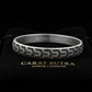 RARE PRINCE by CARAT SUTRA | Classy Black Zircon Bracelet for Men | 925 Silver Bracelet | Men's Jewelry | With Certificate of Authenticity and 925 Hallmark