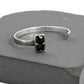 RARE PRINCE by CARAT SUTRA |  Natural Black Onyx Bracelet for Men | 925 Sterling Silver Bracelet | Men's Jewelry | With Certificate of Authenticity and 925 Hallmark