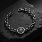 RARE PRINCE by CARAT SUTRA | Unique Oxidized Lion Head Bracelet for Men | 925 Sterling Silver Bracelet | Men's Jewelry | With Certificate of Authenticity and 925 Hallmark