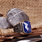 RARE PRINCE by CARAT SUTRA | Unique Turkish Style Ring with Natural Blue Lapis Lazuli | 925 Sterling Silver Oxidized Ring | Men's Jewelry | With Certificate of Authenticity and 925 Hallmark