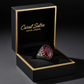 RARE PRINCE by CARAT SUTRA | Unique Designed Ring with Natural Red Ruby | 925 Sterling Silver Oxidized Ring | Men's Jewelry | With Certificate of Authenticity and 925 Hallmark - caratsutra