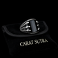 RARE PRINCE by CARAT SUTRA | Unique Designed Turkish Style Curved Ring with Natural Black Onyx | 925 Sterling Silver Ring | Men's Jewelry | With Certificate of Authenticity and 925 Hallmark