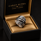 RARE PRINCE by CARAT SUTRA | Exclusive Feather Style Signet Ring for Men, Oxidized Sterling Silver 925 Ring | Jewellery for Men - caratsutra