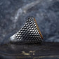 RARE PRINCE by CARAT SUTRA | Unique Designed Turkish Style Ring with Natural Tiger Eye  | 925 Sterling Silver Oxidized Ring | Men's Jewelry | With Certificate of Authenticity and 925 Hallmark