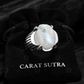 RARE PRINCE by CARAT SUTRA | Unique Designed Turkish Style Ring with Natural Moonstone | 925 Sterling Silver Oxidized Ring | MRen's Jewelry | With Certificate of Authenticity and 925 Hallmark