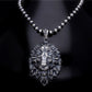 Unique Designed Lion Pendant for Men | 925 Sterling Silver Oxidized Pendant | Men's Jewelry | With Certificate of Authenticity and 925 Hallmark