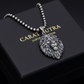 Unique Designed Lion Pendant for Men | 925 Sterling Silver Oxidized Pendant | Men's Jewelry | With Certificate of Authenticity and 925 Hallmark - caratsutra