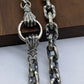 RARE PRINCE by CARAT SUTRA | 12mm Unique Fist Chain with Vintage Oxidised finish | 925 Sterling Silver | Men's Jewelry | With Certificate of Authenticity and 925 Hallmark