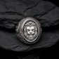 RARE PRINCE by CARAT SUTRA | Unique Designed Lion Ring | 925 Sterling Silver Oxidized Ring | Men's Jewelry | With Certificate of Authenticity and 925 Hallmark - caratsutra