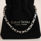 RARE PRINCE by CARAT SUTRA | Unique Vintage Artistry Ancient Oxidized Chain | 925 Sterling Silver Chain | Men's Jewelry | With Certificate of Authenticity and 925 Hallmark