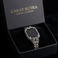 16mm Snake Chain Smart Watch Case & Strap | 925 Sterling Silver in Oxidised Finish with Hallmark