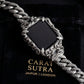 16mm Snake Chain Smart Watch Case & Strap | 925 Sterling Silver in Oxidised Finish with Hallmark