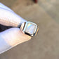 RARE PRINCE by CARAT SUTRA | Classic Style Ring with Natural Moonstone | 925 Sterling Silver | With Certificate of Authenticity and 925 Hallmark