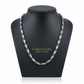 Minimalist Solid 4mm Infinity Chain | 925 Sterling Silver Chain | With Certificate of Authenticity and 925 Hallmark