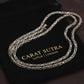 Solid 4mm Byzantine Link Chain | 925 Sterling Silver Chain | With Certificate of Authenticity and 925 Hallmark