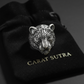 RARE PRINCE by CARAT SUTRA | Unique Designed 3D Tiger Face Ring | 925 Sterling Silver Oxidized Ring | Men's Jewelry | With Certificate of Authenticity and 925 Hallmark