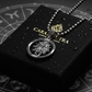 RARE PRINCE by CARAT SUTRA | Unique Leo Zodiac Designed Pendant Studded with Black Zircons | Unisex 925 Sterling Silver Oxidized Pendant | Men's Jewelry | With Certificate of Authenticity and 925 Hallmark - caratsutra