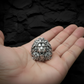 RARE PRINCE by CARAT SUTRA | Unique Designed Ferocious Lion Ring | 925 Sterling Silver Oxidized Ring | Men's Jewelry | With Certificate of Authenticity and 925 Hallmark - caratsutra