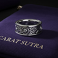 RARE PRINCE by CARAT SUTRA | Unique Designed Band Ring with Lion | 925 Sterling Silver Oxidized Ring | Men's Jewelry | With Certificate of Authenticity and 925 Hallmark