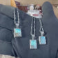 15ct Natural Irani Turquoise, 925 Sterling Silver Pendant | With Certificate of Authenticity and 925 Hallmark