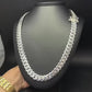 18mm Wide Solid Miami Cuban Link Chain | 925 Sterling Silver Chain | Men's Jewelry | With Certificate of Authenticity and 925 Hallmark