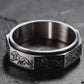 Unique Designed Lion Engraved Band Ring | 925 Sterling Silver Oxidized Ring | With Certificate of Authenticity and 925 Hallmark