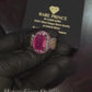 RARE PRINCE by CARAT SUTRA | Unique Designed Turkish Style Heavy Ring with Natural Red Ruby | 22kt Gold Micron Plated 925 Sterling Silver Oxidized Ring | Men's Jewelry | With Certificate of Authenticity and 925 Hallmark