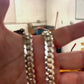 RARE PRINCE by CARAT SUTRA | 10mm Wide Solid Miami Cuban Link Chain | 925 Sterling Silver Chain | Men's Jewelry | With Certificate of Authenticity and 925 Hallmark