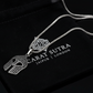 RARE PRINCE by CARAT SUTRA | Unique Designed Roman Helmet Pendant Studded with Black Zircons for Men | 925 Sterling Silver Oxidized Pendant | Men's Jewelry | With Certificate of Authenticity and 925 Hallmark - caratsutra