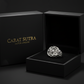 RARE PRINCE by CARAT SUTRA | Unique Designed Narsimha Lion Ring with OM symbol | 925 Sterling Silver Oxidized Ring | Men's Jewelry | With Certificate of Authenticity and 925 Hallmark - caratsutra