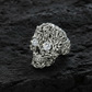 RARE PRINCE by CARAT SUTRA | Unique Designed Women's Body Skull Ring | 925 Sterling Silver Oxidized Ring | Men's Jewelry | With Certificate of Authenticity and 925 Hallmark - caratsutra