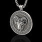 RARE PRINCE by CARAT SUTRA | Unique Designed Pendant for Aries Zodiac for Men | 925 Sterling Silver Oxidized Pendant | Men's Jewelry | With Certificate of Authenticity and 925 Hallmark