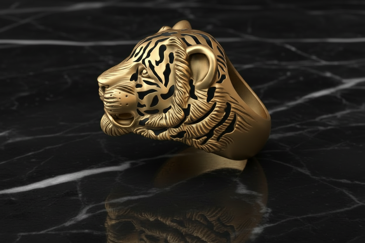 Combo for 16mm Solid Cuban Chain, Bracelet With Stones on Lock and Lion Pendant in 999 Silver white finish - caratsutra