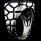 RARE PRINCE by CARAT SUTRA | Exclusive Classic Signet Statement Ring Studded with Black Cubic Zirconia, Sterling Silver 925 Ring | Jewellery for Men| With Certificate of Authenticity and 925 Hallmark - caratsutra