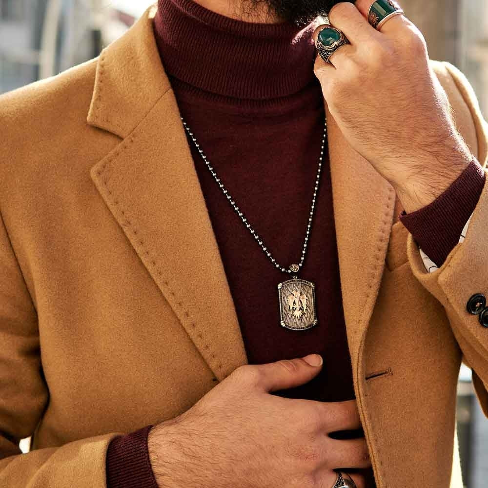 Gold Chain Rose Gold Turtleneck Mens Men's 24K Yellow Gold GP 10mm