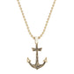 RARE PRINCE by CARAT SUTRA | Unique Sailor's Anchor Pendant with Engraved Design, 925 Sterling Silver Pendant | Men's Jewelry | With Certificate of Authenticity and 925 Hallmark - caratsutra