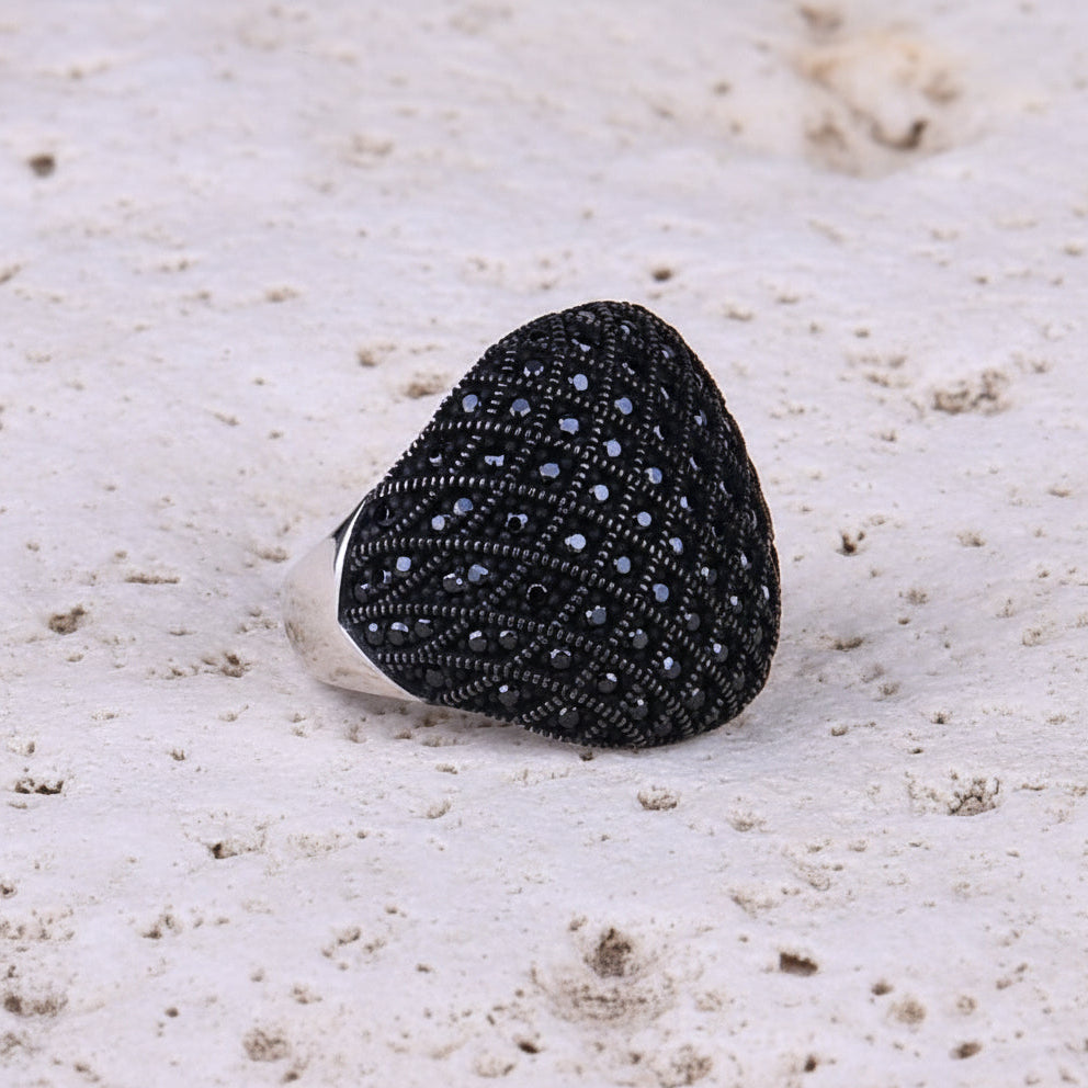 Black Zircon Rings