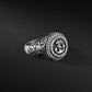RARE PRINCE by CARAT SUTRA | Exclusive Turkish Style Sailor's Anchor Ring for Men, Oxidized Sterling Silver 925 Ring | Jewellery for Men| With Certificate of Authenticity and 925 Hallmark - caratsutra