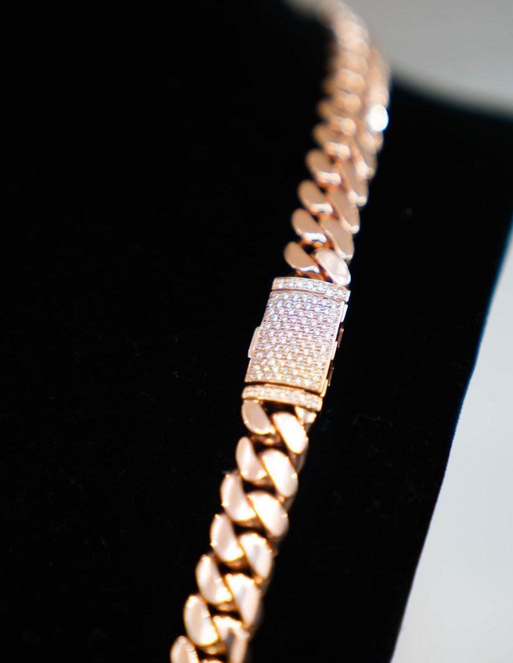 RARE PRINCE by CARAT SUTRA | Solid 16mm Miami Cuban Link Chain with Iced Lock | 22kt Gold Micron Plated on 925 Sterling Silver Chain with AAA+ Quality Swarovski Diamonds | Men's Jewelry | With Certificate of Authenticity and 925 Hallmark - caratsutra