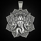 RARE PRINCE by CARAT SUTRA | Unique Designed Ganesha Pendant | 925 Sterling Silver Oxidized Pendant | Men's Jewelry | With Certificate of Authenticity and 925 Hallmark - caratsutra