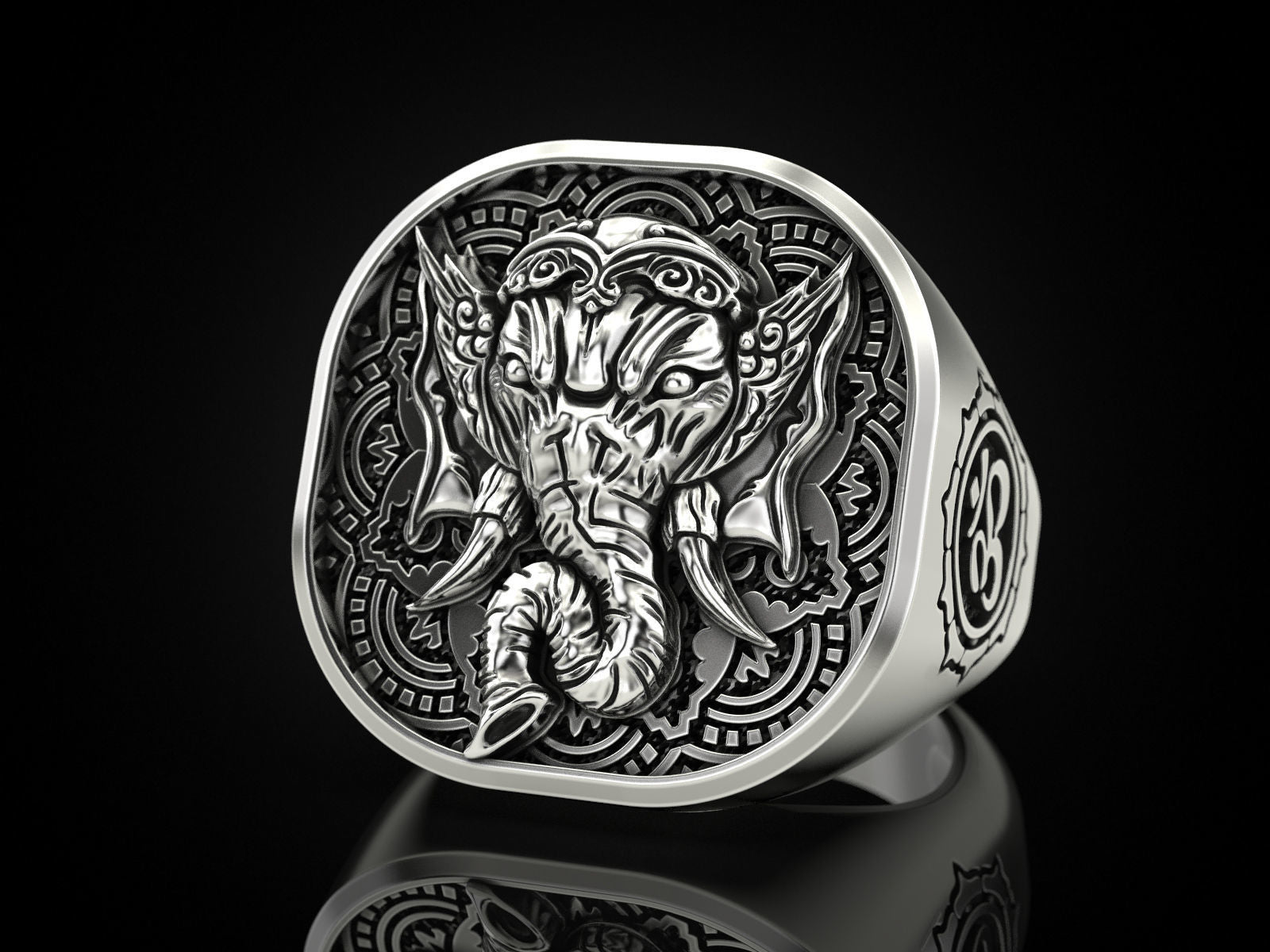lord ganesh antique plain silver 925| Alibaba.com