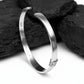 RARE PRINCE by CARAT SUTRA | Adjustable Armreif Style Bangle/kadaa/Handcuff for Men & Boys | 925 Sterling Silver Bracelet | Men's Jewelry | With Certificate of Authenticity and 925 Hallmark - caratsutra