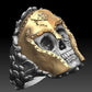 RARE PRINCE by CARAT SUTRA | Unique Designed Warrior Skull Ring | 925 Sterling Silver Oxidized Ring | Men's Jewelry | With Certificate of Authenticity and 925 Hallmark - caratsutra
